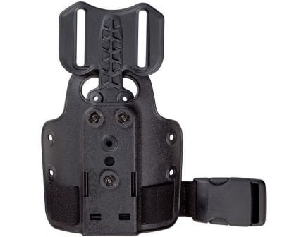 Safariland Single Strap Leg Shroud with Drop Flex Adapter for 2" to 2-1/4" W Belt Safariland Holsters, Black - 6004-25-2