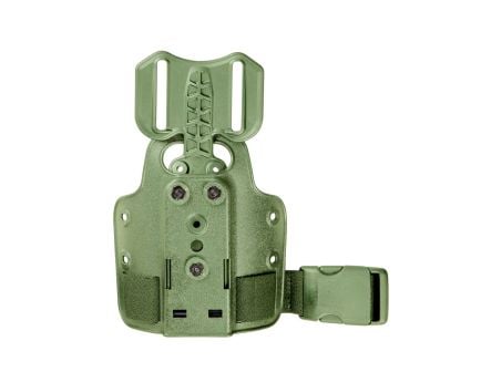 Safariland Single Strap Leg Shroud with Drop Flex Adapter for 2" to 2-1/4" W Belt Safariland Holsters, OD Green - 6004-25-56