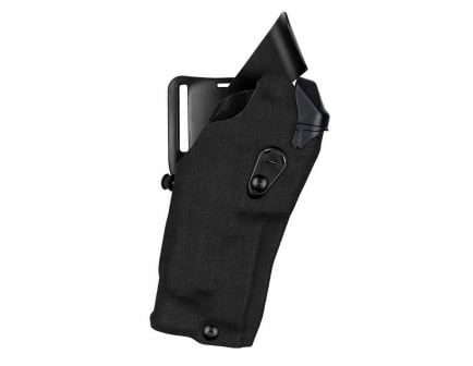 Safariland ALS Right Hand Glock 17 Mid Ride Level I Retention Duty Holster, Black - 6390RDS-832-131