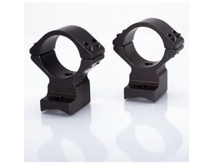 Talley 1" Aluminum 1-Piece Lightweight Scope Mount Ring/Base, Black - 958749