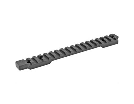 Talley  Picatinny Base w/ Includes Anti-Cant Indicator Fits Savage Accutrigger, Black - PLM725ACI