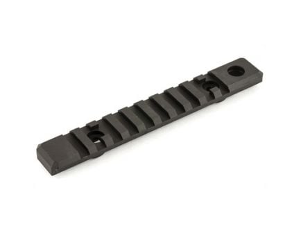 TROY 5.4" Picatinny Rail Section w/ QD Swivel Hole Fits Certain TROY Rail Systems, Black - SRAI-TRX-P5BT-00
