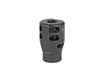Ultradyne USA Lithium 9mm PCC Compensator Muzzle Brake 1/2-28 Thread, Black Nitride  - UD11030