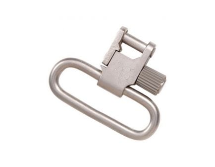 Uncle Mike's 1.25" Quick Detach Super Sling Swivel with Tri-Lock, Nickel Plated - 10932