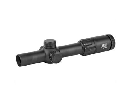 US Optics TS Series Rifle Scope 1-6x24mm w/ MS2 MIL SCALE 2 Reticle, Black - TS-6X MS2