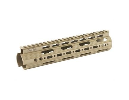Leapers UTG Handguard Fits AR Rifles 9" Carbine Length Super Slim Free Float, Flat Dark Earth Cerakote - MTU004SSD