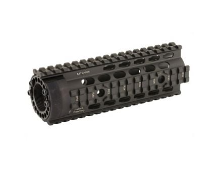 Leapers UTG Model 415 Quad Rail Fits AR Rifles Carbine Length Free Float Black - MTU005