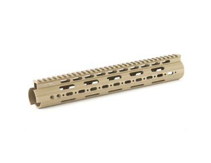 Leapers UTG Handguard Fits AR Rifles 13" Super Slim Free Float, FDE Cerakote - MTU006SSD