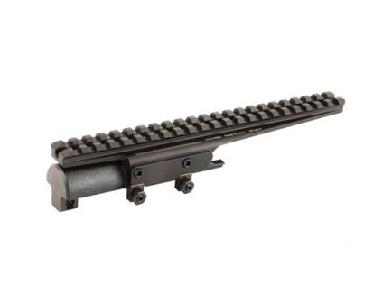 Leapers UTG Receiver Cover Mount Fits SKS with 22 Slots and Shell Deflector Black - MTU017