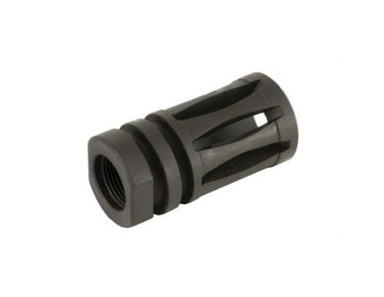 Leapers UTG Flash Hider Fits AR-15 12in-28 UNEF Thread Matte, Black - TL-ARFH01