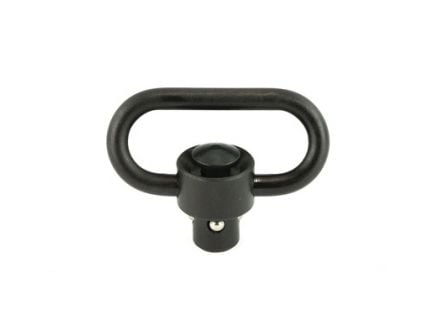 Leapers UTG Sling Swivel 1.25" Push Button Quick Detach, Black - TL-QDSW18