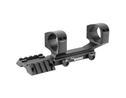 Warne RAMP 1 Piece Multi Sight Platform For AR-15 With 34mm Scope Rings, Black - RAMP34