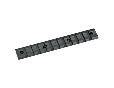 Weaver Aluminum 1-Piece Multi-Slot Base, Black - 48338
