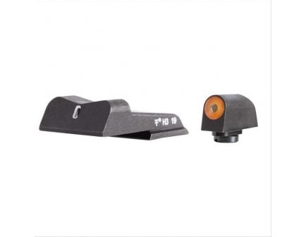 XS Sights Big Dot Front/Rear Night Sight for Smith & Wesson M&P 380 Shield EZ Handguns - SW-0031S-5N