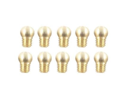 Brownells #4 Shotgun Sight Refill, Gold Pack of 10