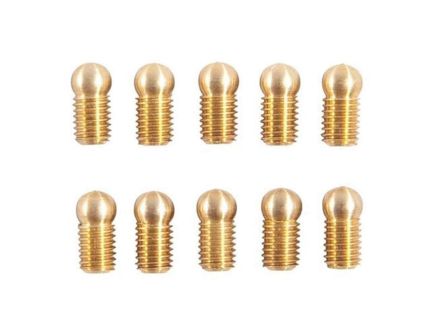 Brownells #24 Sight Brass Refill, Gold Pack of 10