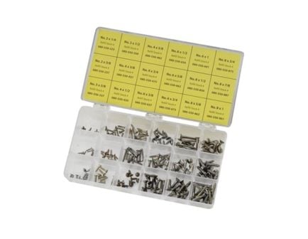 Brownells Flat Head Wood Screw Kit