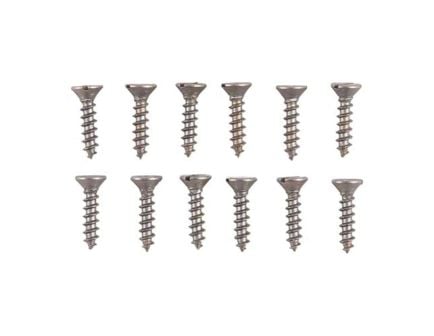 Brownells #2 x 0.38" Flat Head Wood Screw, Pack of 12