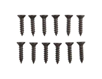 Brownells #8 x 0.75" Flat Head Wood Screw, Pack of 12