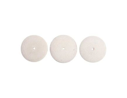 Brownells Unmounted Felt Bob Knife Refill Pack, Pack of 3