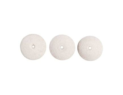 Brownells Unmounted Felt Bob Knife Refill Pack, Pack of 3