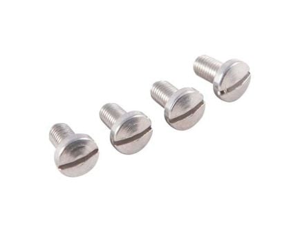 Brownells 4-Pack Standard Stock Screw Fits 1911 Commander/1911 Government, Silver