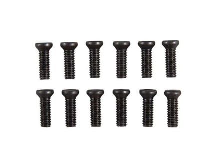 Brownells #6-48 x 0.37" Weaver Oval Socket Screw, Blue Pack of 12