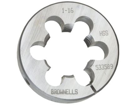 Brownells #1-16 Barrel/Receiver Die