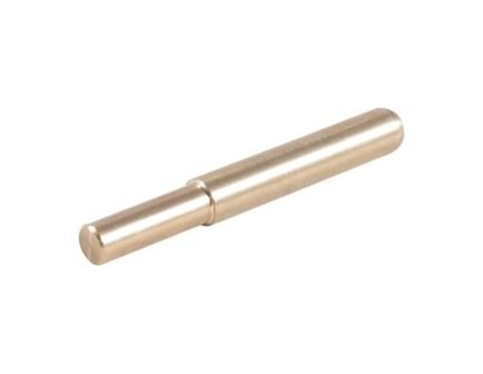 Brownells 3" .270 Cal/6.8mm/.276 Cal Non-Handled Muzzle Crowing Lap, Gold