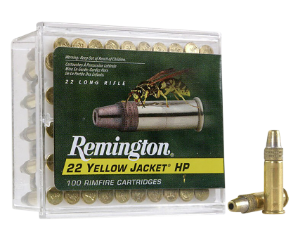 Remington Yellow Jacket .22 LR 33gr TCHP, 100rds - 1700