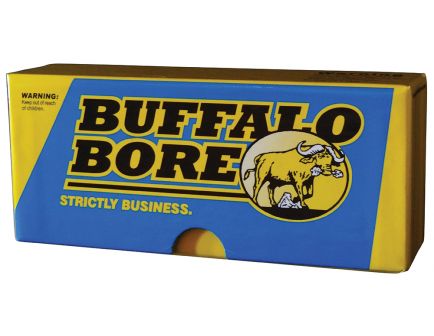 Buffalo Bore 45-70 Mag 405 grain Jacketed Flat Nose Lever Gun Rifle Ammo, 20/Box - 8B/20