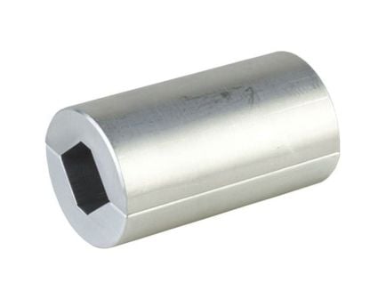 Brownells #16 Aluminum Octagon Barrel Vise Bushing, Natural