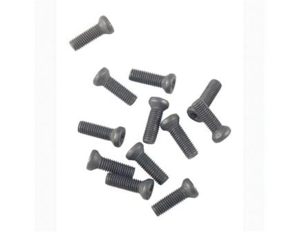 Brownells #6-48 x 0.47" T-10 Weaver Oval Screw, Black Pack of 12