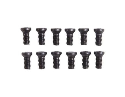 Brownells #6-40 x 0.34" T-10 Weaver Oval Screw, Black Pack of 12