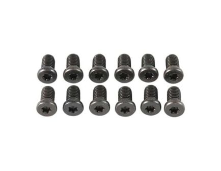 Brownells #8-40 x 0.34" T-10 Weaver Oval Screw, Black Pack of 12