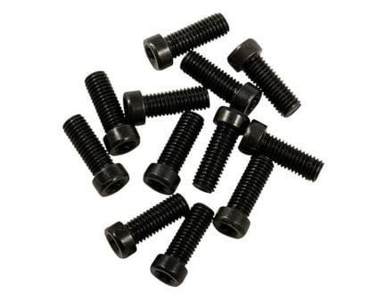 Brownells #6-48 x 0.38" T-10 Fillister Head Screw, Black Pack of 12