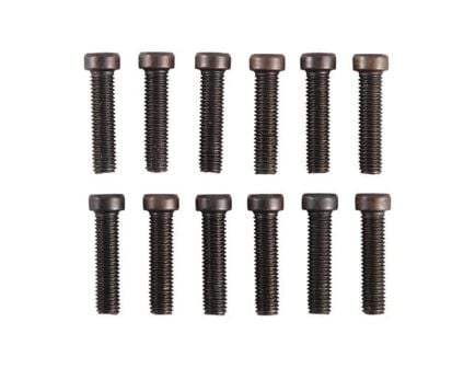 Brownells #6-48 x 0.56" T-10 Fillister Head Screw, Black Pack of 12