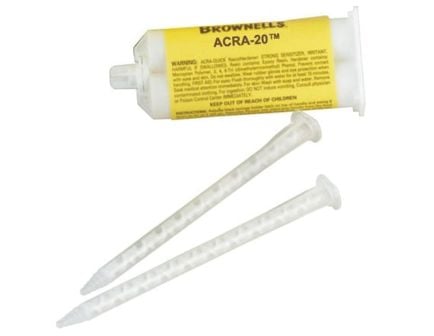 Brownells 50 mL Acra-20 w/2 Mixing Tips