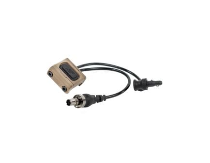 Unity Tactical ModButton Lite Dual Lead/Sync Remote Switch Polymer 1.30" - High-Performance - MBL2-FDE-SF-CL-7