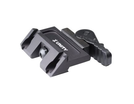 Unity Tactical Raxis QD Lever Rail Clamp - 2.20" Quick Detach Aluminum Alloy Rail Mount for Tactical Gear - LM-MIB-QD