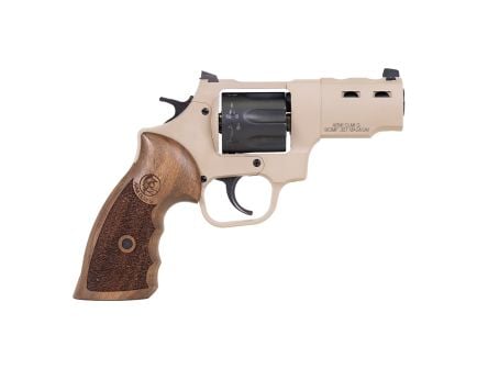 Taylors & Company Double Action 3" 357Mag 7rd Revolver, Tan / Wood Grip - RC1/230063