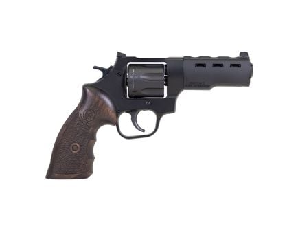 Taylors & Company Double Action 4" 357Mag 7rd Revolver, Black / Wood Grip - RC1/230064
