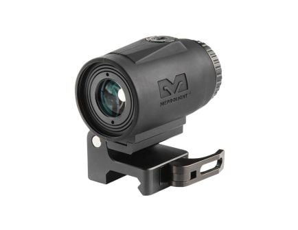 Meprolight MMX3 Magnifier with Integrated Side Flip Adapter 3x18mm - Compact 3x Magnification with Quick Flip Adapter - 8016000100