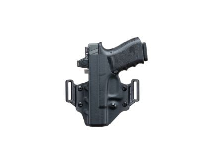 Crucial Concealment Covert Rost Martin RM1C OWB Holster RH Kydex Black - Durable and Reliable Concealment - 1376