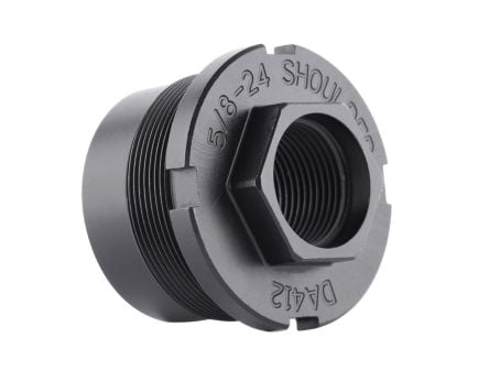Dead Air P-Series Fixed Mount 5/8-24 Fits Ghost 45, Black - Precision Fit - DA412