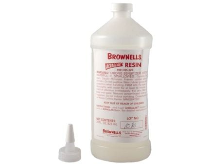 Brownells Acraglas Resin, 28 oz