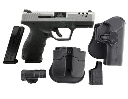 SAR USA SAR9 CX 9mm 4" 15rd Pistol, Black/ SS - SAR9CXST