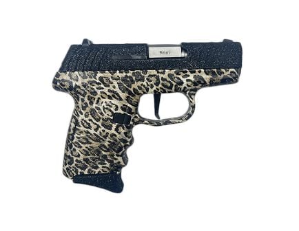 SCCY DVG-1 9mm 3.10" Compact Pistol 10rds, Black Leopard - Sleek and Powerful - DVG1PBLP
