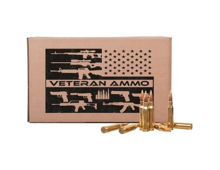 Hyperion Munitions Veteran 7.62x51mm 147 gr FMJ 250rds Rifle Ammo for Reliable Use - HMBX762250