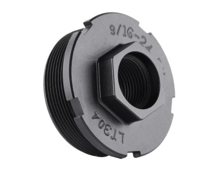 Dead Air Hub Direct Thread Mount 1/2-28 Fits Nomad TI Series, Black - Secure Fit - LT301